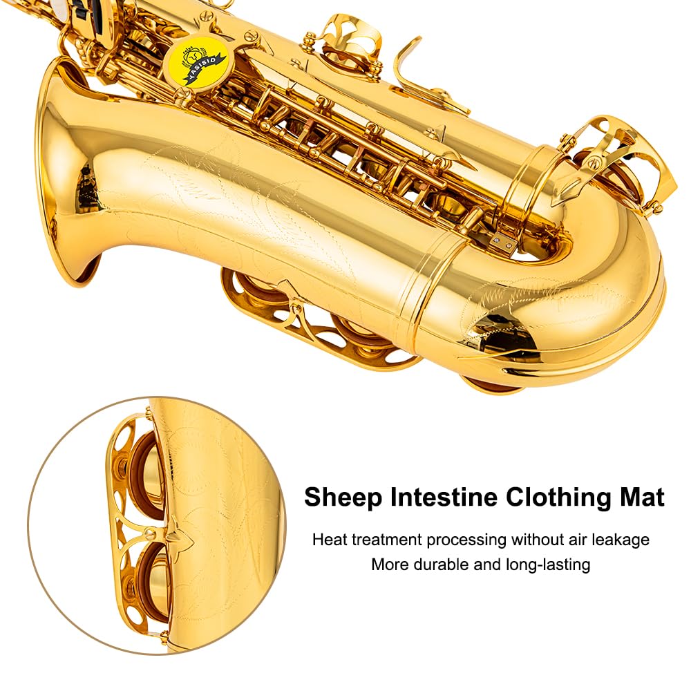 Amazon.com: Yasisid Alto Saxophone HighQualityBrassSaxwith E-Flat